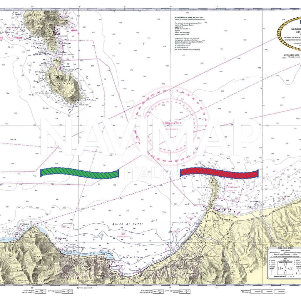 Da Capo Rasocolmo a Capo d'Orlando con Isola Vulcano ed Isola Lipari Sud