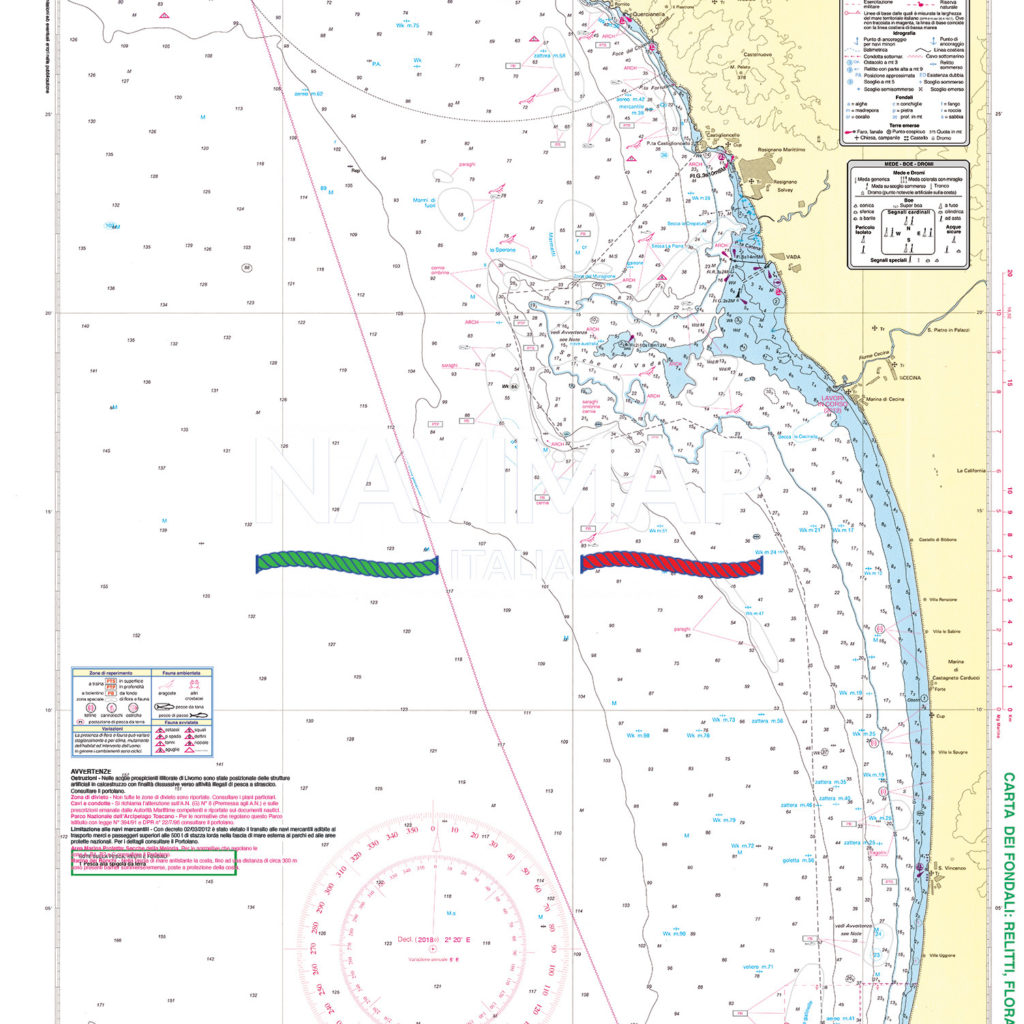 Da Livorno a Porto Baratti (Pesca)